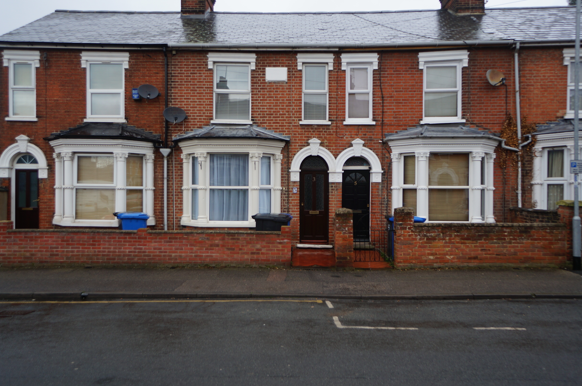 Oxford Road terraced student house